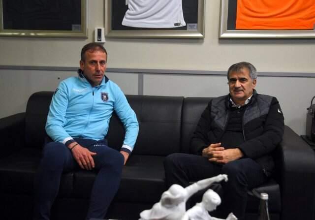 Şenol Güneş, Abdullah Avcı'yı Ziyaret Etti