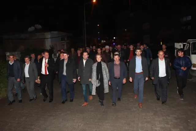 Tuna, Serdaroğlu Mahallesi'ni Ziyaret Etti