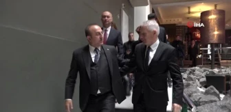 Bakan Çavuşoğlu Avrupa Konseyi Genel Sekreteri Jagland ile Görüştü