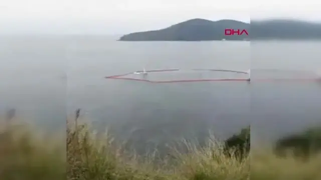 Balıkesir Marmara Adası’nda Karaya Oturarak Yan Yatan Yük Gemisi, Tamamen Battı-Ek