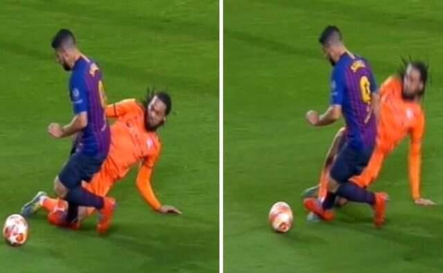 Barcelona-Lyon Maçında Tartışmalı Penaltı Kararı!