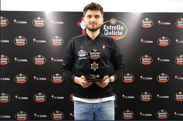 Okay Yokuşlu, Celta Vigo'da Ayın Futbolcusu Seçildi
