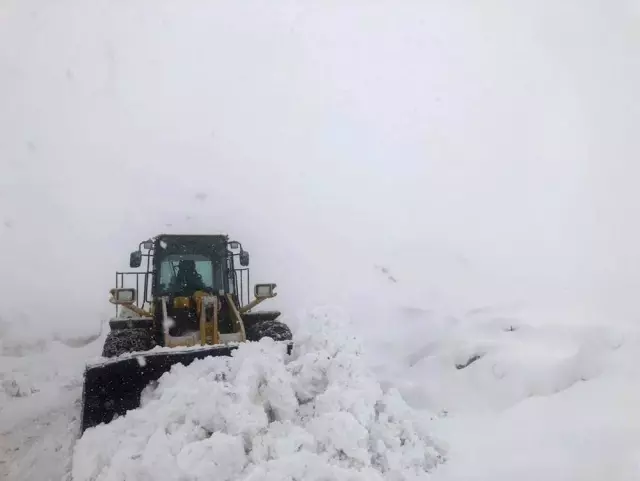 Siirt'te 50 Köy Yolu Ulaşıma Kapandı