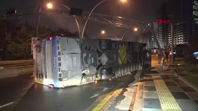 Ankara'da Otobüs Kazası: 1 Yaralı - Haberler