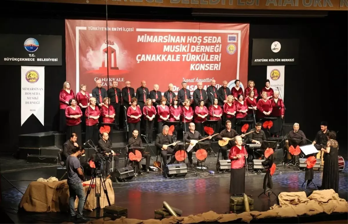 Çanakkale Türküleri Büyükçekmece'de Yankılandı