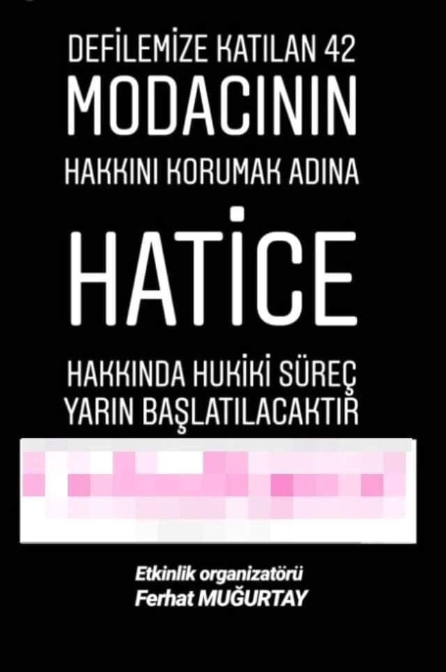 Defileyi Düzenleyen Organizasyon Şirketi, Kalçasını Açan Hatice'ye Dava Açıyor