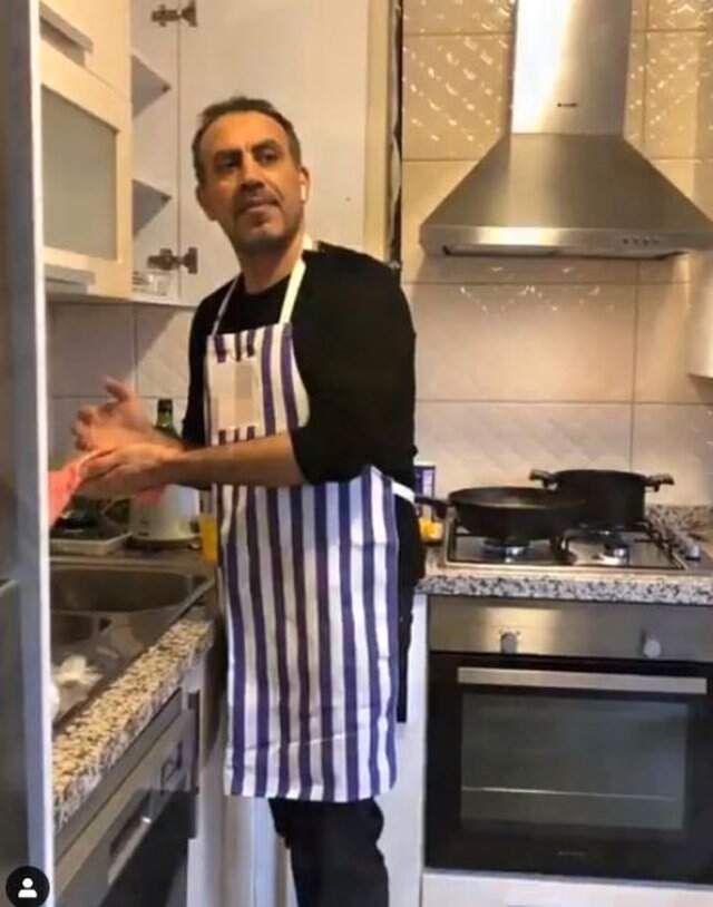 Haluk Levent, Küçük Kız Çocuğuna Tekerlekli Sandalye Alan Kişinin Evinde Yemek Yaptı