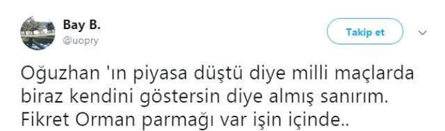 Şenol Güneş'e Oğuzhan Özyakup Tepkisi! Sosyal Medyayı Salladı