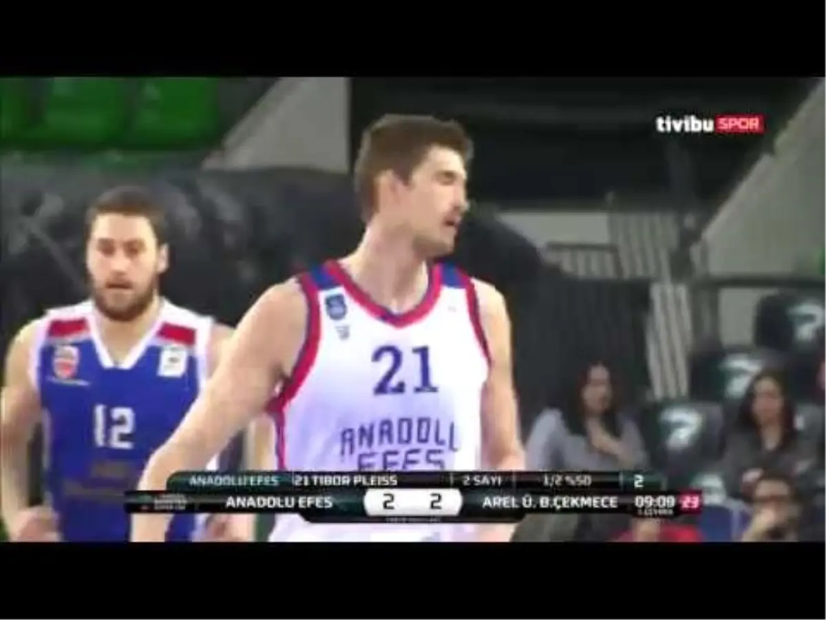 Bsl 22. Hafta Özet | Anadolu Efes 98-81 Arel Üniversitesi Büyükçekmece Basketbol