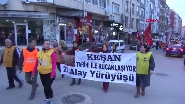 Edirne '57'nci Alay' Korteji, Edirne'ye Ulaştı Edirne '57'nci Alay' Korteji, Edirne'ye Ulaştı