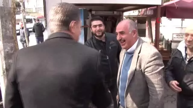 Şişli Sokaklarında Sarıgül'e Sevgi Seli Şişli Sokaklarında Sarıgül'e Sevgi Seli