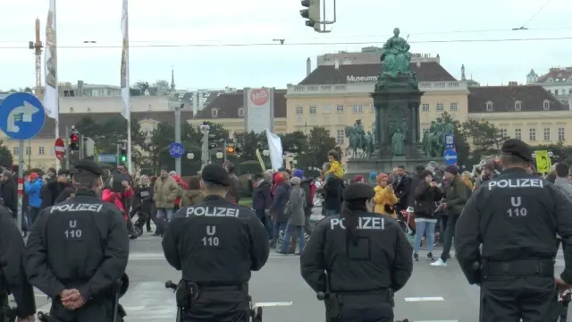 Viyana'da Irkçılık Karşıtı Protesto Viyana'da Irkçılık Karşıtı Protesto