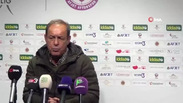 Afjet Afyonspor - Abalı Denizlispor Maçının Ardından Afjet Afyonspor - Abalı Denizlispor Maçının Ardından