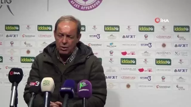 Afjet Afyonspor - Abalı Denizlispor Maçının Ardından Afjet Afyonspor - Abalı Denizlispor Maçının Ardından