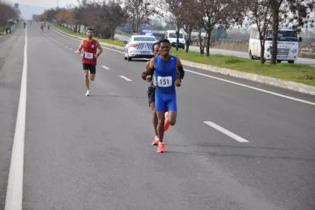 Batman'da Uluslararası Yarı Maraton Yapıldı