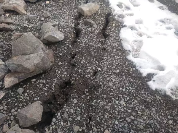 Baraj Gölünde Sızıntı Başladı, 12 Ev Tahliye Edildi