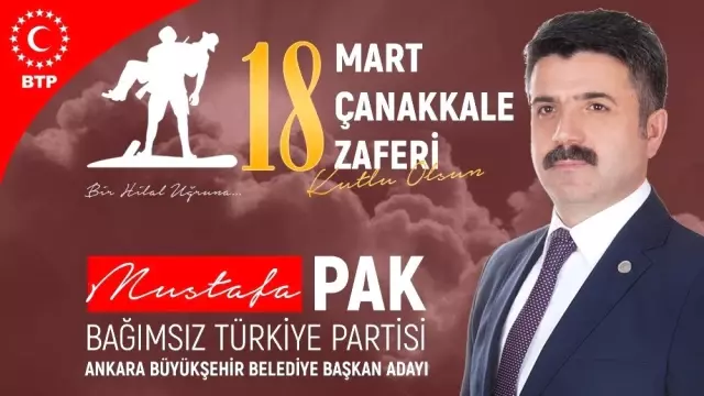 Btp Ankara Adayı Mustafa Pak: