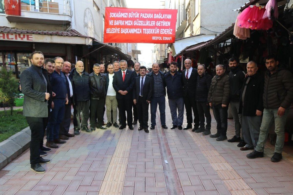 Cordanoğlu Sokak Sakinlerinden Başkan Kılıç'a Teşekkür
