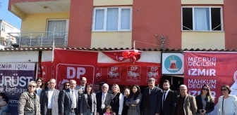 Demokrat Parti'nin Aliağa'daki Seçim Bürosu Açıldı