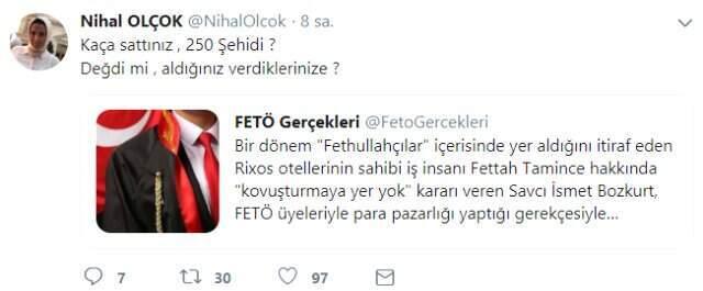 Erdoğan'ın Sağ Kolu Olan Şehit Erol Olçok'un Eşinden Açığa Alınan Savcıya: Şehitleri Kaça Sattınız?