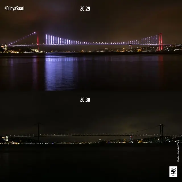Yeni Bir Başlangıç İçin Işıklar Bir Saat Kapatılacak! Yeni Bir Başlangıç İçin Işıklar Bir Saat Kapatılacak!
