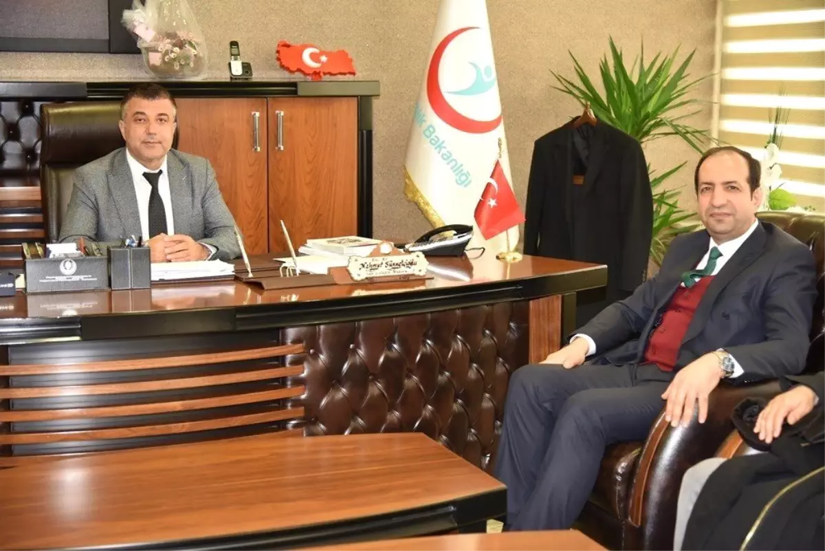 Fatih Çiftçi'den Müdür Sünnetçioğlu'na Ziyaret