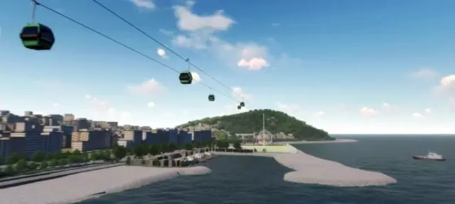 Giresun Kalesi'ne Teleferik ile Çıkılacak Giresun Kalesi'ne Teleferik ile Çıkılacak