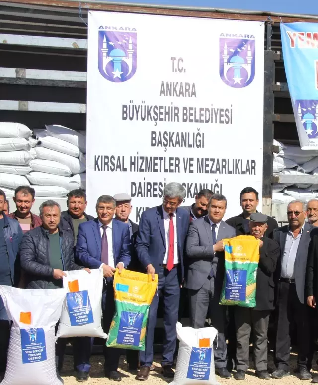 İlçe Tarım ve Orman Müdürlüğünden Çiftçilere Tohum Desteği