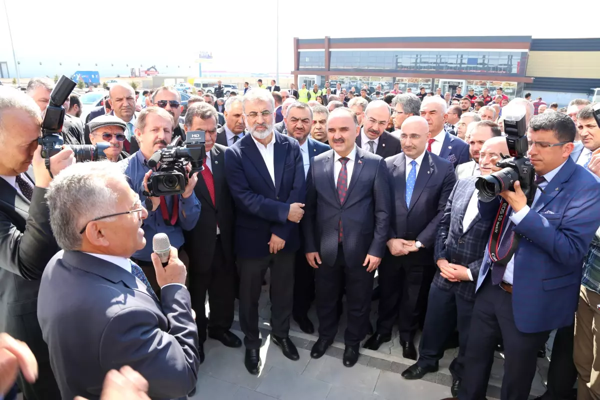 Mimarsinan Osb'de Halk Bankası Şubesi Törenle Hizmete Açıldı