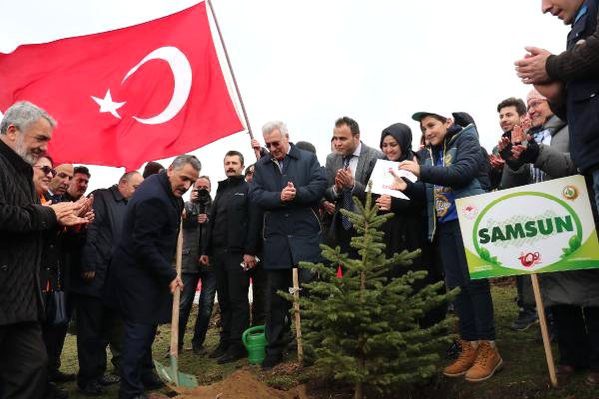 19 Bin 19 Fidanla 'Kurtuluş Ormanı' Oluşturuldu