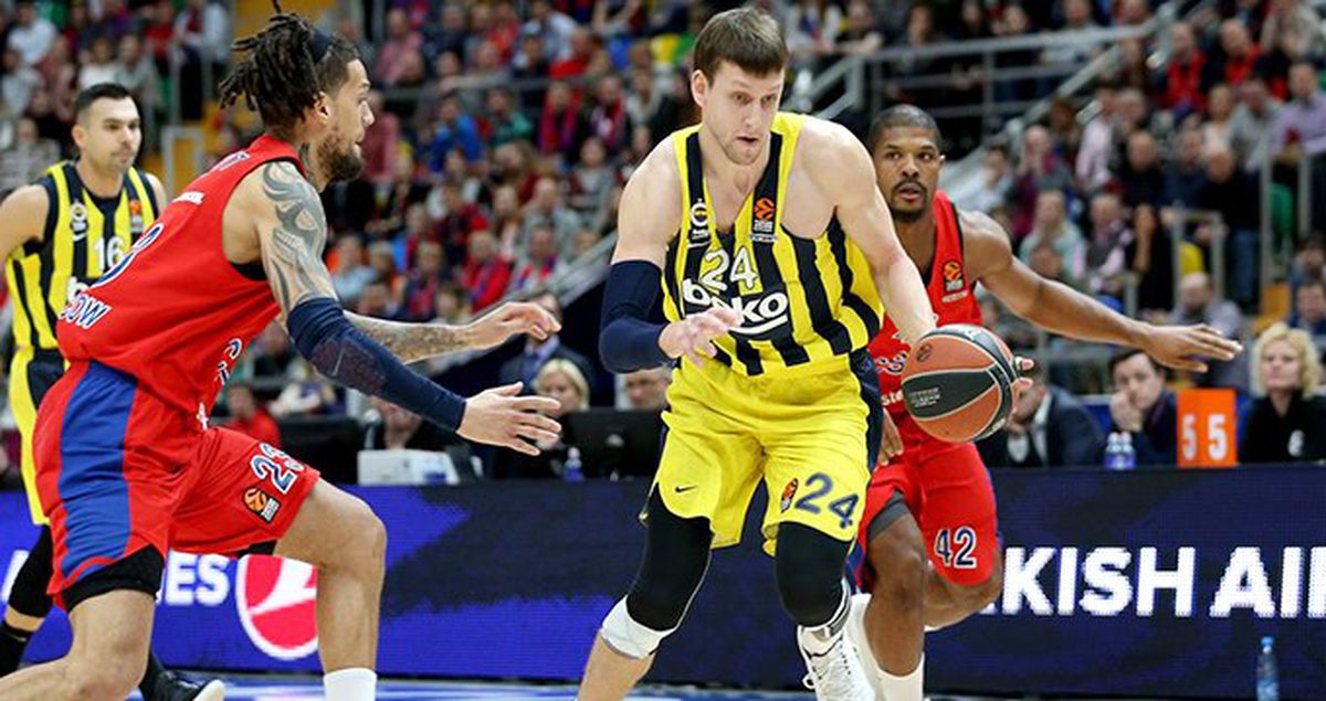 Fenerbahçe Beko, CSKA Moskova'ya 70-68 Mağlup Oldu