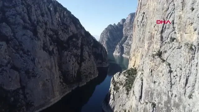 Samsun Türkiye'nin 2'inci Büyük Su Kanyonuna Cam Teras