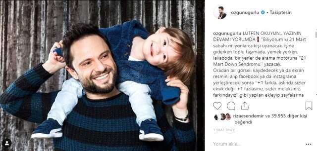 Şarkıcı Özgün'den Down Sendromlu Oğluyla Alakalı Duygusal Paylaşım