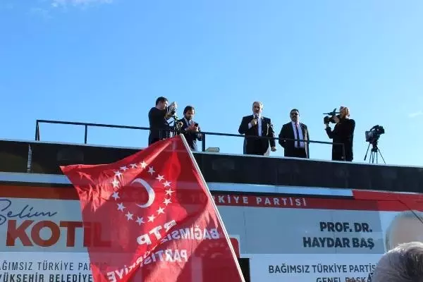 Btp Adayı Kotil: Vakit, Birlik Olma Vaktidir Btp Adayı Kotil: Vakit, Birlik Olma Vaktidir