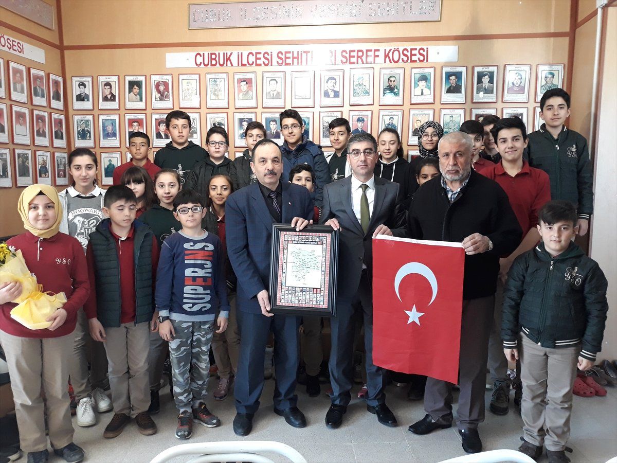 Çubuklu Öğrencilerden, Terör Mağdurları Derneği'ne Ziyaret