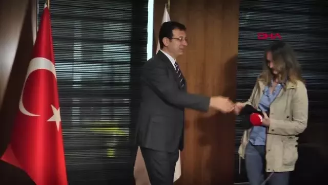 İstanbul İmamoğlu İş Adamlarıyla Bir Araya Geldi Hahambaşı Haleva'yı Ziyaret Etti 1