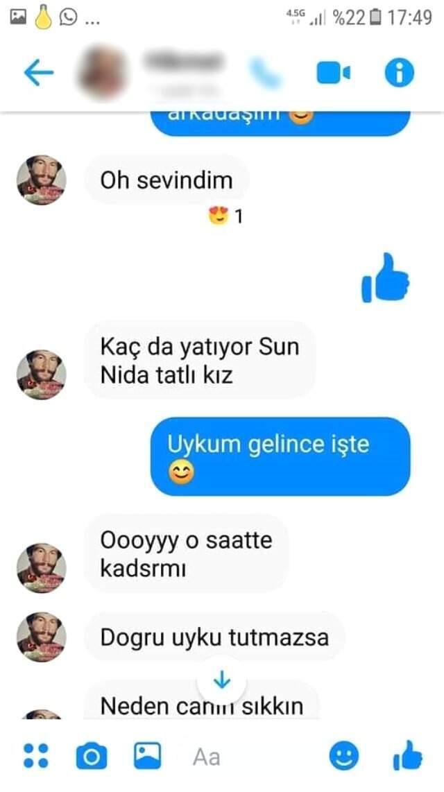 Kızına Cinsel İstismarda Bulunmaya Çalışan Sapığın Mesajlarını İfşa Etti