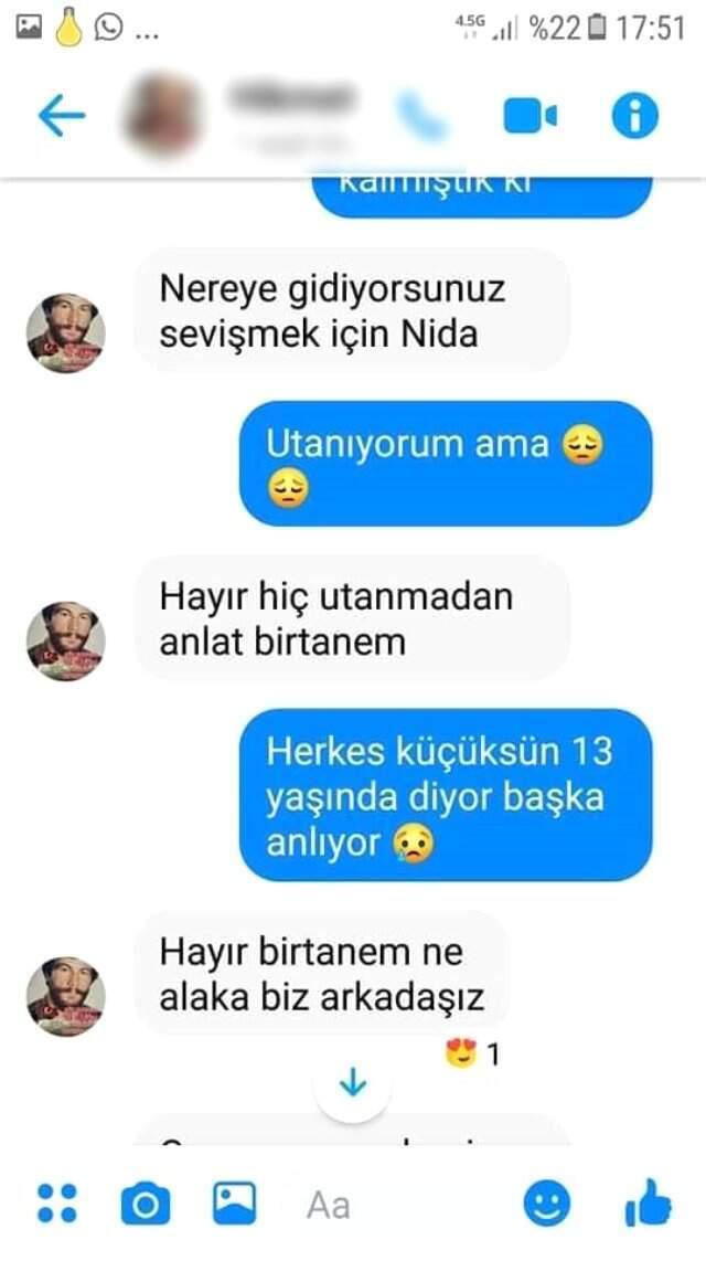 Kızına Cinsel İstismarda Bulunmaya Çalışan Sapığın Mesajlarını İfşa Etti