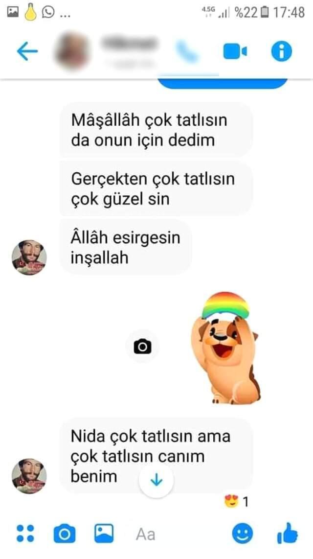Kızına Cinsel İstismarda Bulunmaya Çalışan Sapığın Mesajlarını İfşa Etti