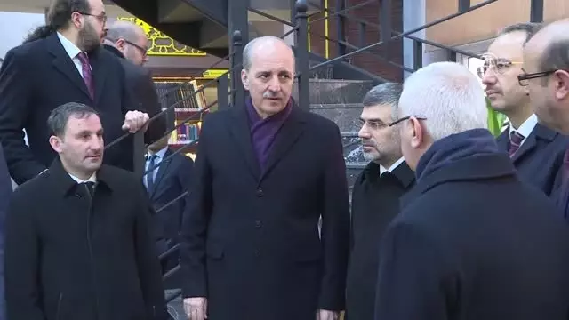 Numan Kurtulmuş, Mustafa Kutlu Kütüphanesini Gezdi Numan Kurtulmuş, Mustafa Kutlu Kütüphanesini Gezdi