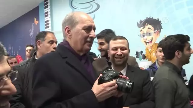 Numan Kurtulmuş, Mustafa Kutlu Kütüphanesini Gezdi Numan Kurtulmuş, Mustafa Kutlu Kütüphanesini Gezdi