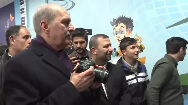 Numan Kurtulmuş, Mustafa Kutlu Kütüphanesini Gezdi Numan Kurtulmuş, Mustafa Kutlu Kütüphanesini Gezdi