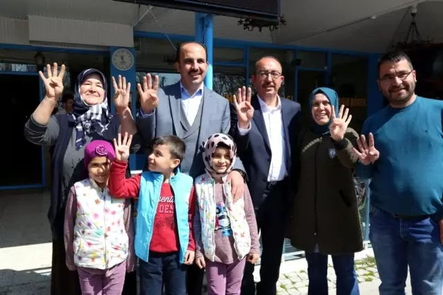 Altay ve Kavuş Huzurevini Ziyaret Etti
