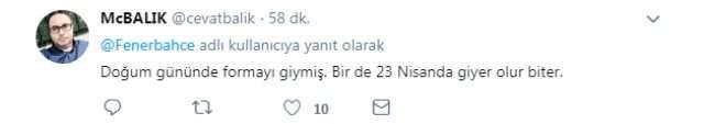 Fenerbahçe, Tolga Ciğerci'nin Doğum Gününü Kutladı, Sosyal Medya Yıkıldı