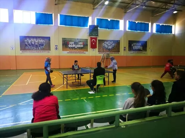 Hüyük'te Masa Tenisi Turnuvası Heyecanı Sona Erdi