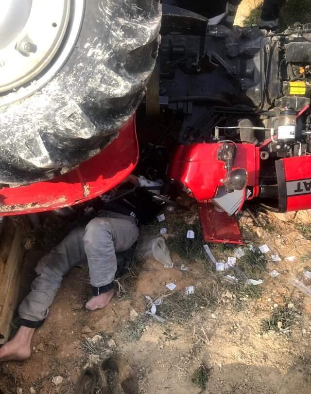 Mucize Kurtuluş! Traktörün Altından 36 Saat Sonra Kurtarıldı