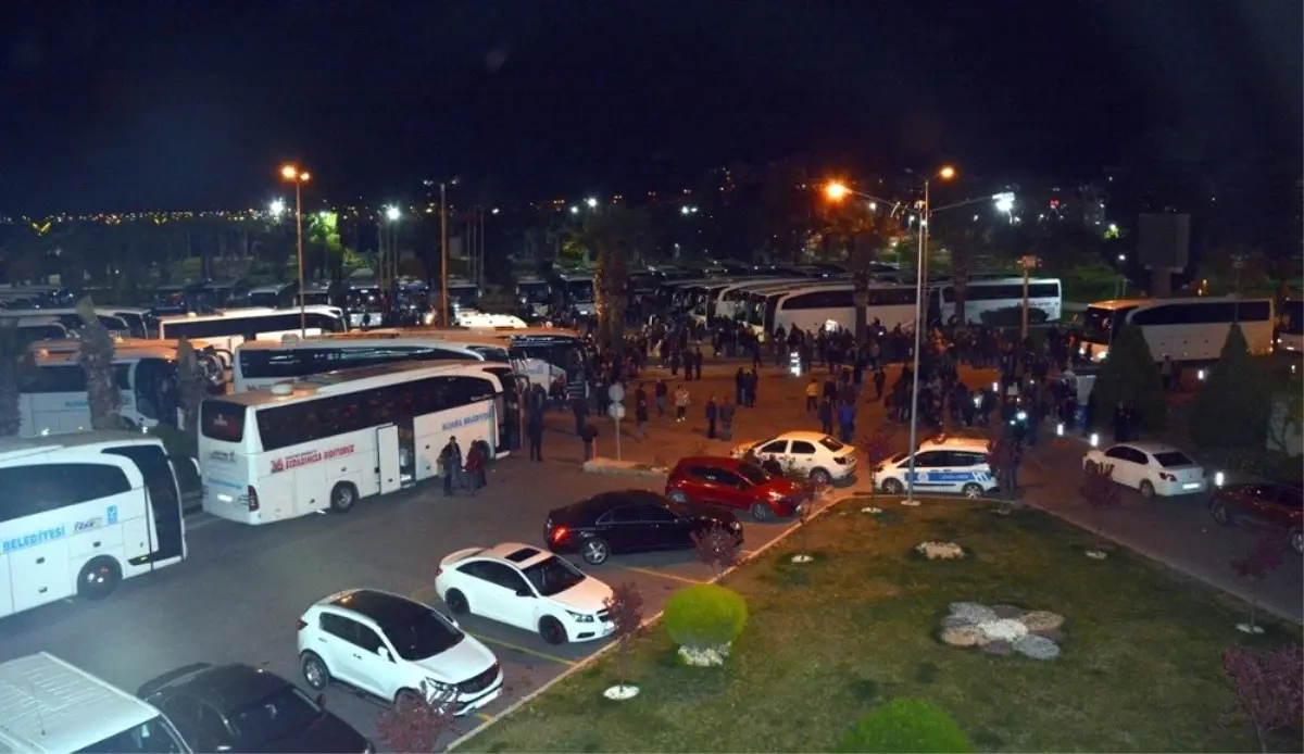 Aliağa'dan Çanakkale'ye Üçüncü Kafile Uğurlandı