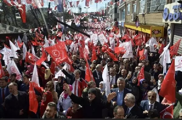 Onbinler Btp Bayrampaşa Mitinginde Buluştu Onbinler Btp Bayrampaşa Mitinginde Buluştu