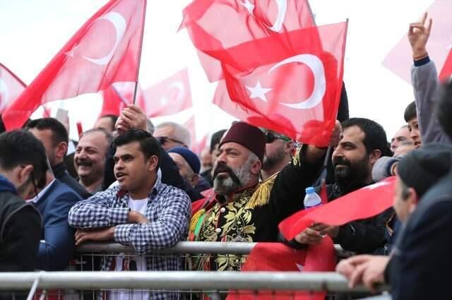 Tansur Çiller, Cumhur İttifakı'nın Yenikapı'daki Mitingi İçin Alana Geldi