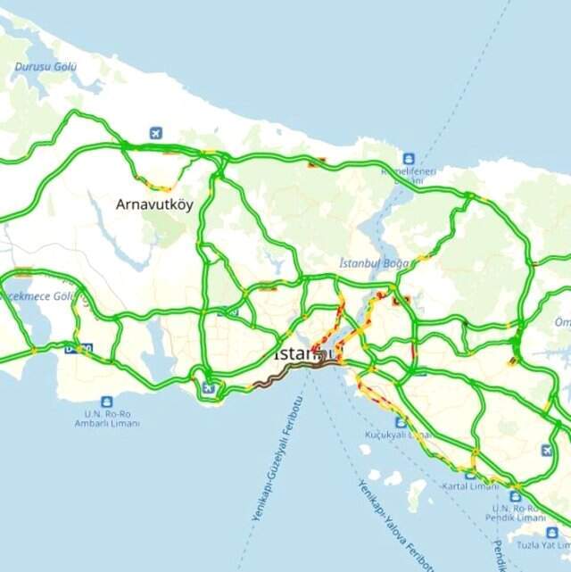 Yenikapı'daki Miting Nedeniyle Bazı Yollar Trafiğe Kapatıldı! İşte Alternatif Güzrgahlar